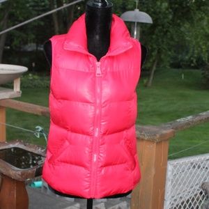 CISONO LA Outerwear Red Puffer Vest Sz Small